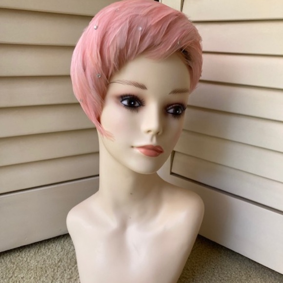 1950's Pink feather Fascinator - Picture 2 of 12